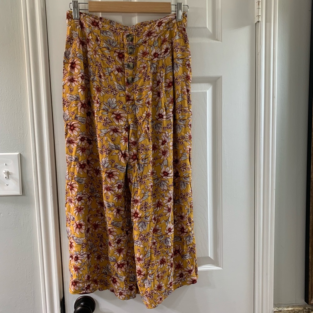 American Eagle cropped palazzo pants